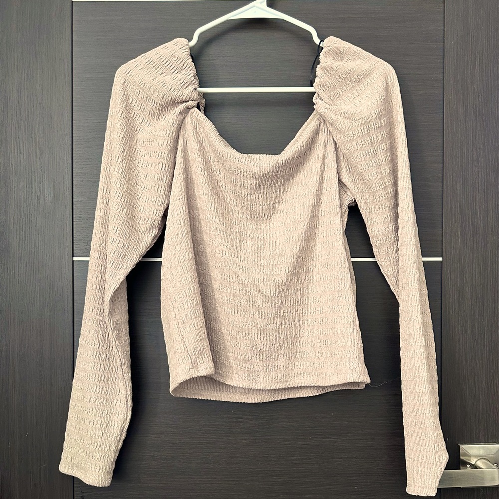 Brand new H&M scrunched top